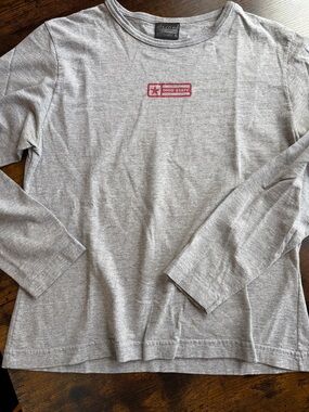 Ohio State Heather gray long sleeve T-shirt